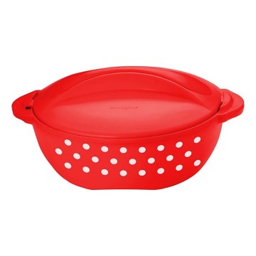 Geïsoleerde voedselcontainer TORO 2 l rood