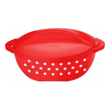 Geïsoleerde voedselcontainer TORO 3 l rood