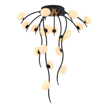 GELA Plafondlamp met 18xLED/3W/230V 3000K zwart