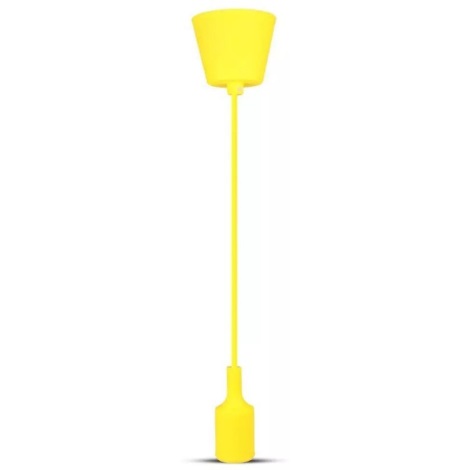 Gele Hanglamp 1x E27 / 60W / 230V