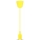 Gele Hanglamp 1x E27 / 60W / 230V