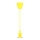 Gele Hanglamp 1x E27 / 60W / 230V