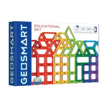 GeoSmart - Magnetische bouwset 100 st.
