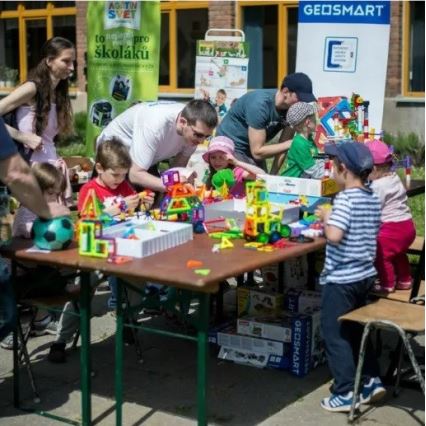 GeoSmart - Magnetische bouwset 100 st.