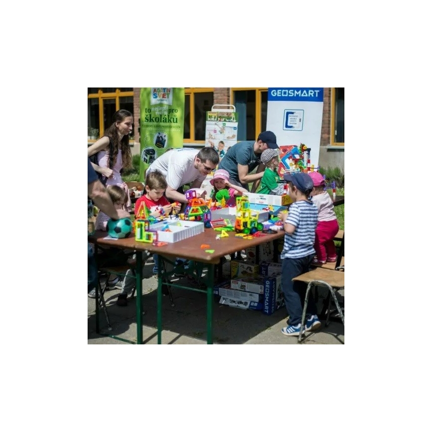 GeoSmart - Magnetische bouwset 100 st.