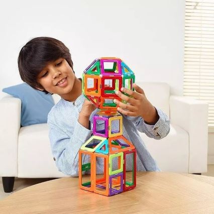 GeoSmart - Magnetische bouwset 100 st.