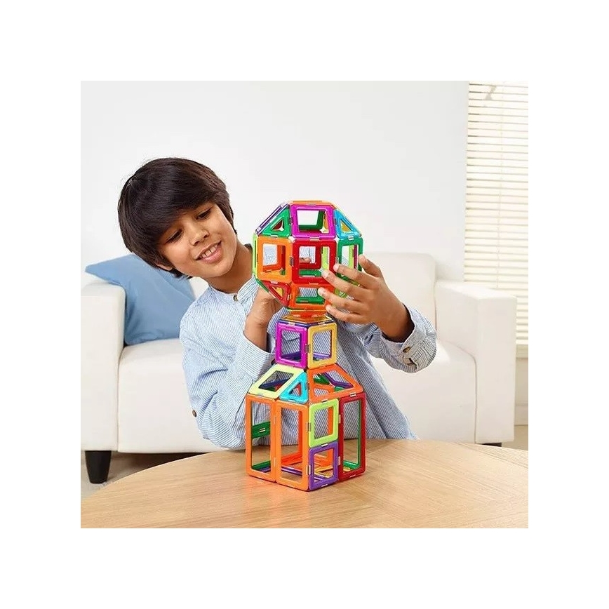 GeoSmart - Magnetische bouwset 100 st.