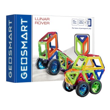 GeoSmart - Magnetische bouwset Lunar Rover 30 st.