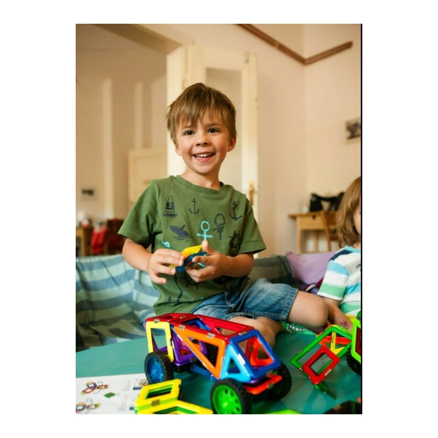 GeoSmart - Magnetische bouwset Lunar Rover 30 st.