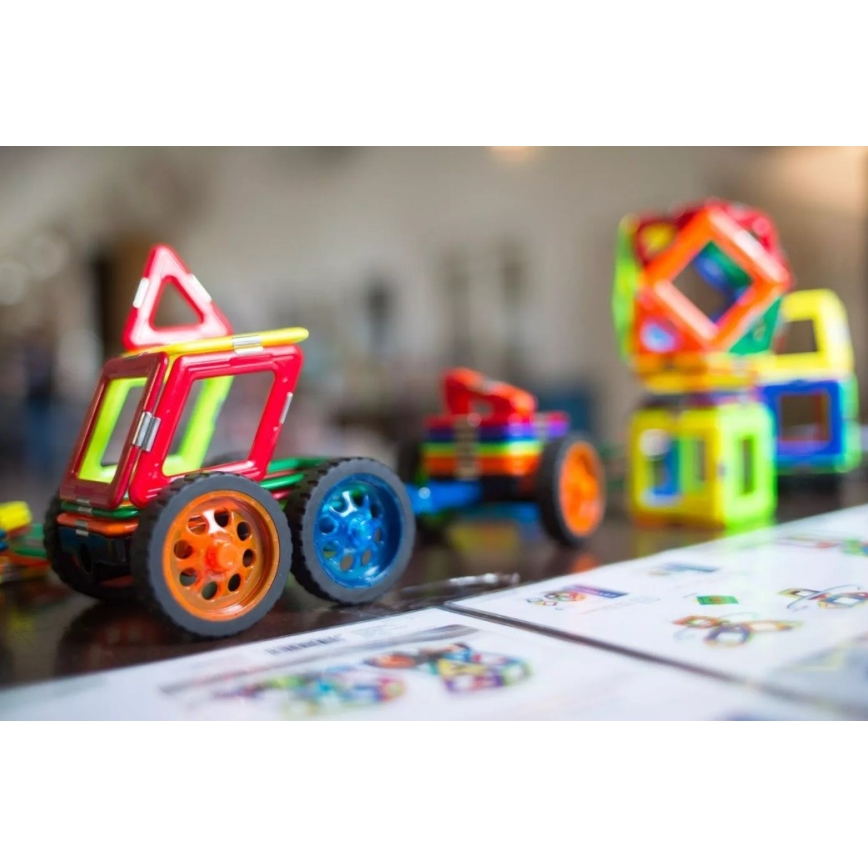 GeoSmart - Magnetische bouwset Space Truck 42 st.