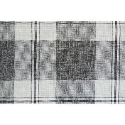 Gestoffeerd bed ARLY 110x200 cm met omkeerbaar hoofdeinde (links/rechts), antraciet/wit