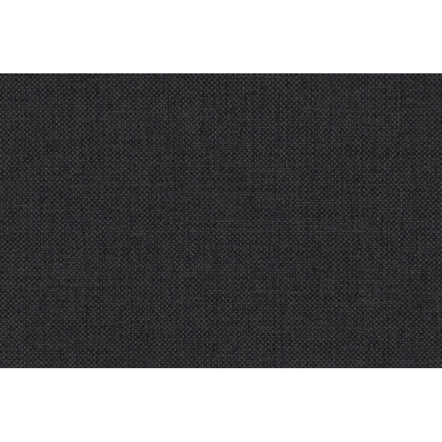 Gestoffeerd bed ARLY 110x200 cm met omkeerbaar hoofdeinde (links/rechts), antraciet/wit