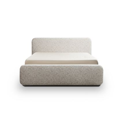Gestoffeerd bed zonder matras LAJLA 160x200 cm beige