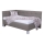 Gestoffeerd bed MARIA PETITE 120x200 cm met opbergruimte, zonder matras, taupe