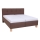 Gestoffeerd bed met een opslagruimte zonder matras MARIA 180x200 cm bruin