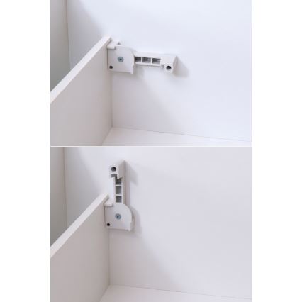 Gestoffeerd bed met matras en opbergruimte ALIS 180x200 cm antraciet