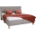 Gestoffeerd bed met matras en opbergruimte MARIA 180x200 cm taupe