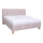 Gestoffeerd bed met matras en opbergruimte VIOLET 180x200 cm beige