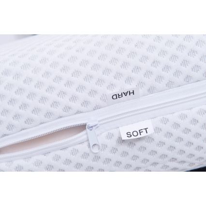 Gestoffeerd bed met opbergruimte zonder matras MARIA PETITE 120x200 cm grijs