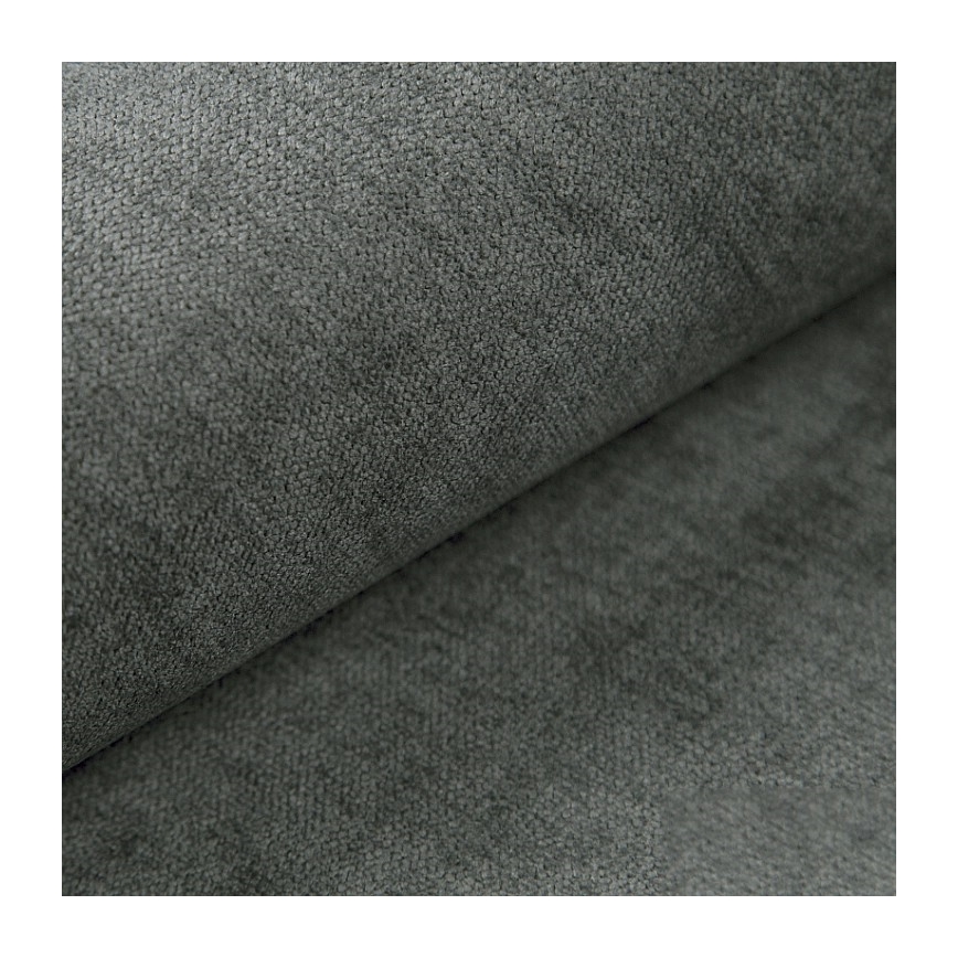 Gestoffeerd bed met verenmatras en opbergruimte ISABEL 180x200 grijs