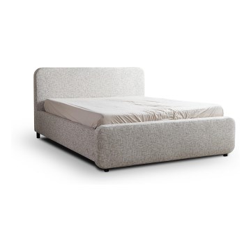 Gestoffeerd bed zonder matras LAJLA 180x200 cm beige