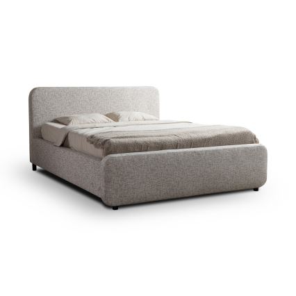 Gestoffeerd bed zonder matras LAJLA 180x200 cm beige