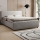Gestoffeerd bed zonder matras LAJLA 180x200 cm beige