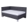 Gestoffeerde bed met opbergruimte zonder matras MARIA PETITE 120x200 cm grijs