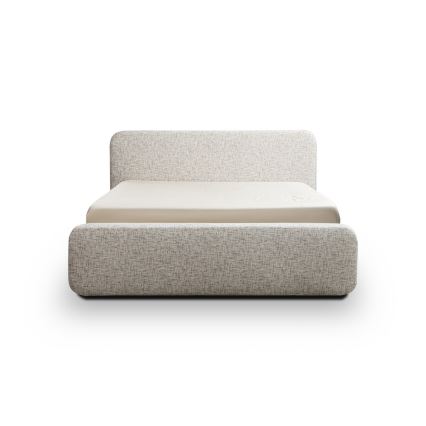 Gestoffeerde bed zonder matras LAJLA 180x200 cm beige