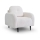 Gestoffeerde fauteuil CLOUDY, crème