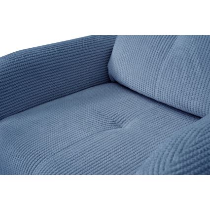 Gestoffeerde stoel CLOUDY blauw