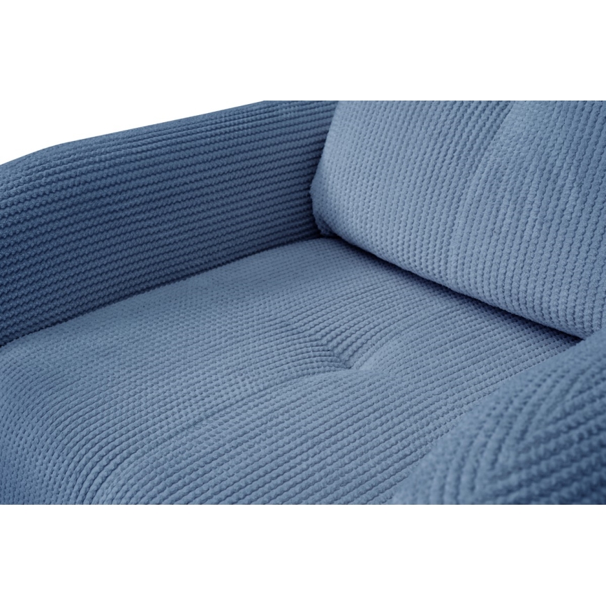 Gestoffeerde stoel CLOUDY blauw