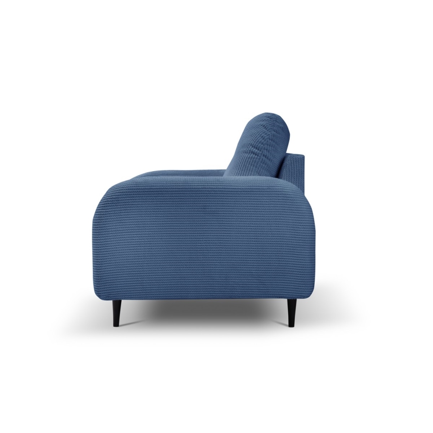 Gestoffeerde stoel CLOUDY blauw