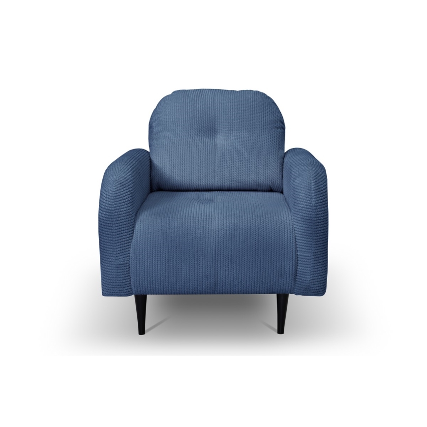 Gestoffeerde stoel CLOUDY blauw