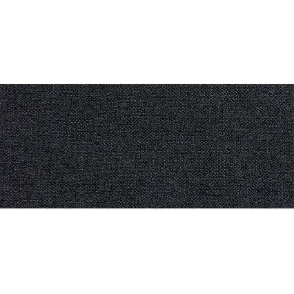 Gestoffeerde universele U-vormige slaapbank OXFORD, zwart/grijs