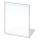 Glas onder de open haard 900x750x8 mm rechthoek