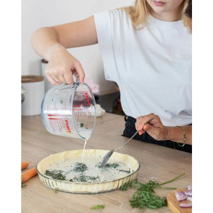 Glazen maatbeker PYREX 1 l