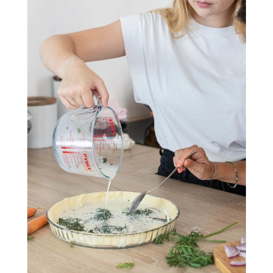 Glazen maatbeker PYREX 1 l