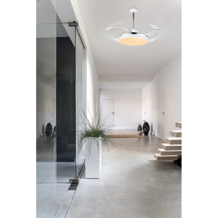 Globo - LED-plafondventilator LED/36W/230V + afstandsbediening