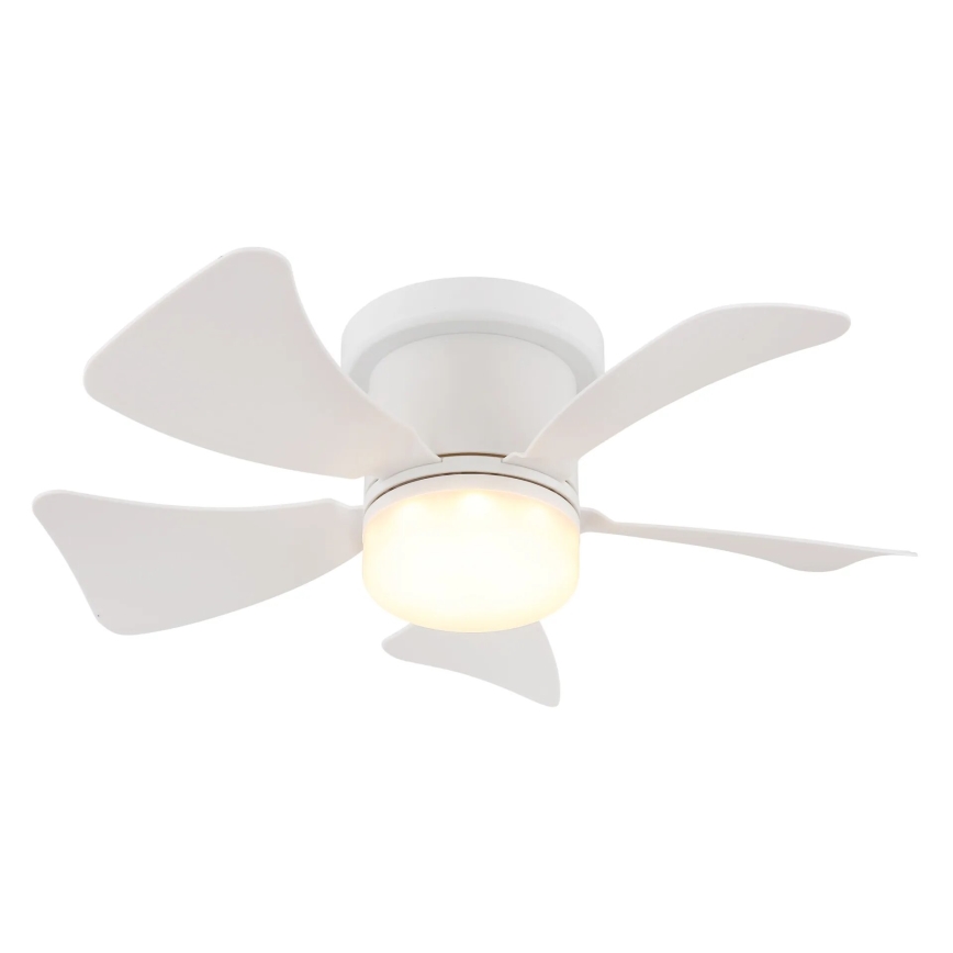 Globo - LED dimbare plafondventilator LED/10W/230V 3000-6500K wit + afstandsbediening