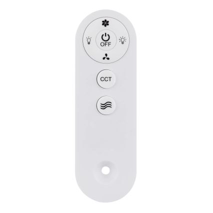 Globo - LED dimbare plafondventilator LED/10W/230V 3000-6500K wit + afstandsbediening