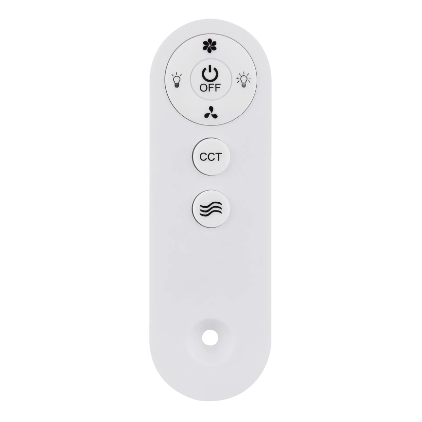 Globo - LED dimbare plafondventilator LED/10W/230V 3000-6500K wit + afstandsbediening
