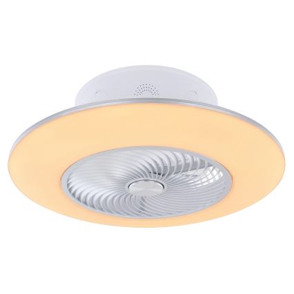 Globo - LED Dimbare plafondlamp met ventilator LED/40W/230V 3000-6000K + afstandsbediening