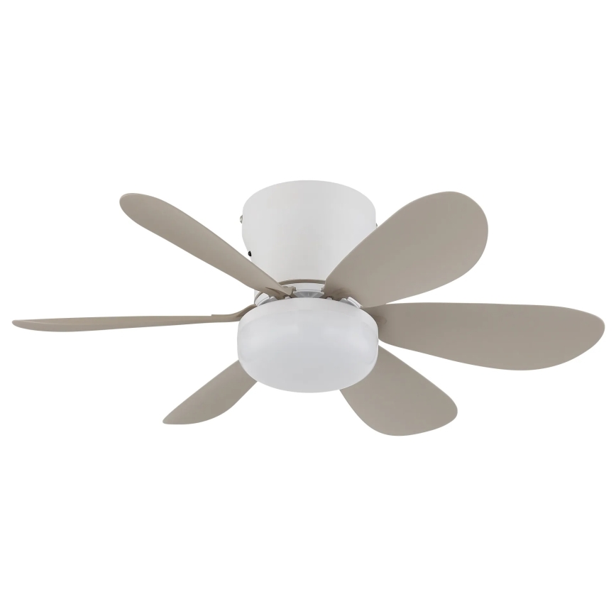 Globo - Dimbare LED-plafondventilator LED/5W/230V 2700-6500K beige + afstandsbediening