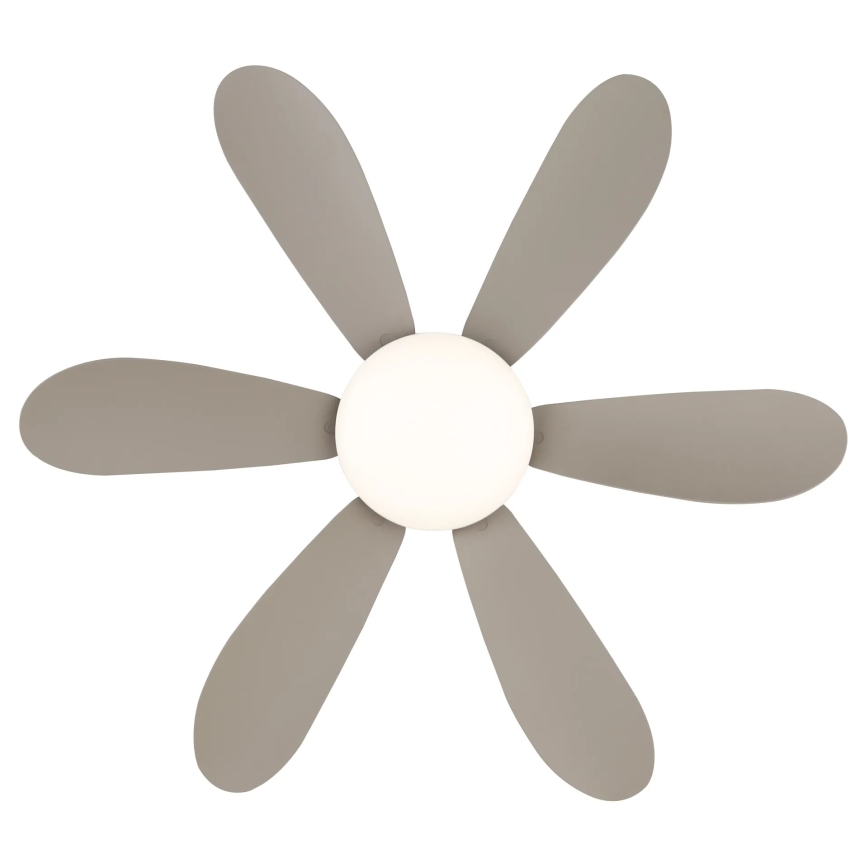Globo - Dimbare LED-plafondventilator LED/5W/230V 2700-6500K beige + afstandsbediening