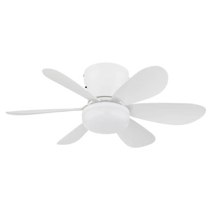 Globo - Dimbare LED-plafondventilator LED/5W/230V 2700-6500K wit + afstandsbediening