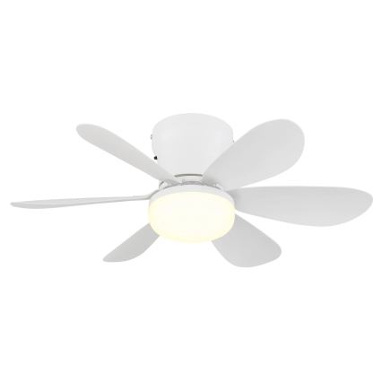 Globo - Dimbare LED-plafondventilator LED/5W/230V 2700-6500K wit + afstandsbediening