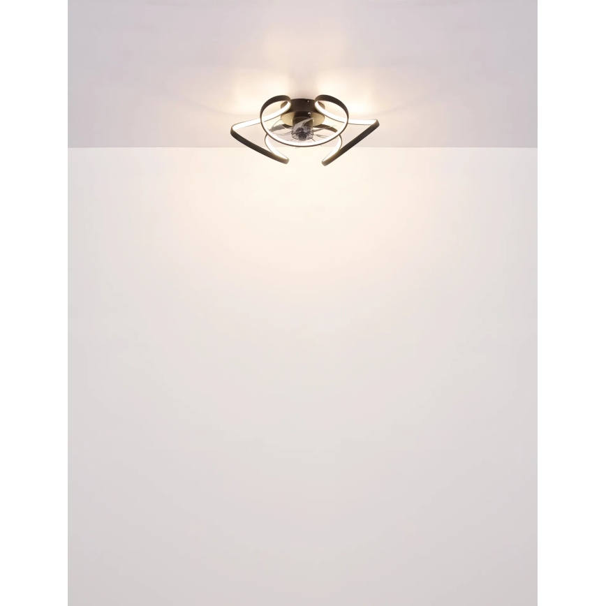 Globo - LED dimbare plafondventilator LED/40W/230V 3000-6000K + afstandsbediening