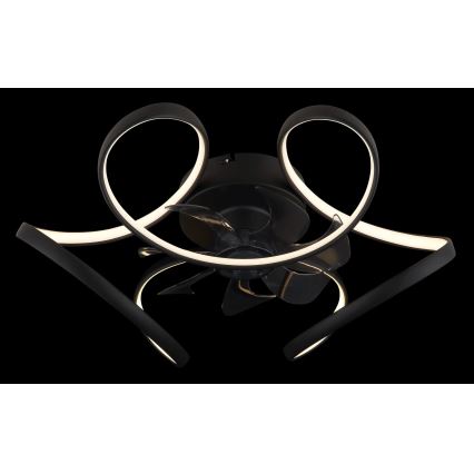 Globo - LED dimbare plafondventilator LED/40W/230V 3000-6000K + afstandsbediening