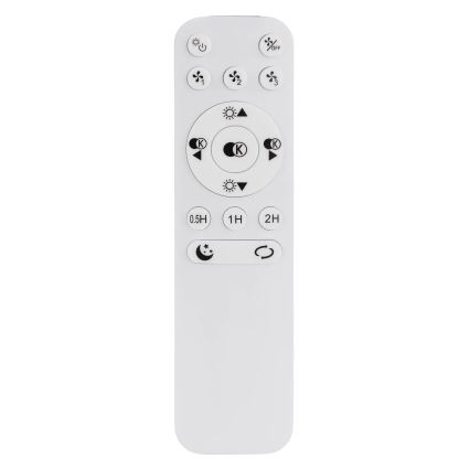 Globo - LED dimbare plafondventilator LED/40W/230V 3000-6000K + afstandsbediening